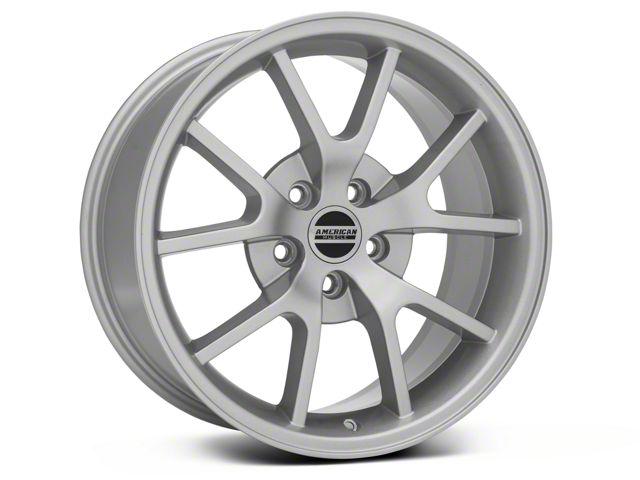 FR500 Style Silver Wheel; 18x9 (10-14 Mustang, Excluding 13-14 GT500)