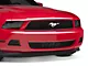 Modern Billet Overlay Billet Grille; Black (10-12 Mustang V6)