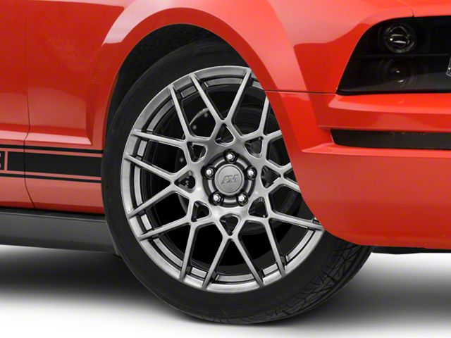 2013 GT500 Style Hyper Dark Wheel; 20x8.5 (05-09 Mustang)