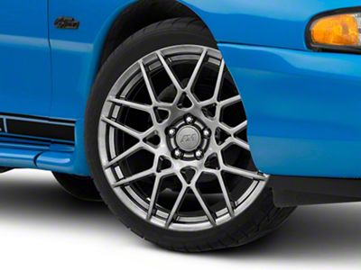 2013 GT500 Style Hyper Dark Wheel; 20x8.5; 30mm Offset (94-98 Mustang)