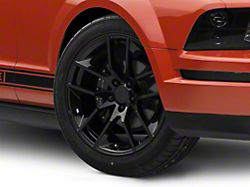 Magnetic Style Gloss Black Wheel; 19x8.5; 30mm Offset (05-09 Mustang)