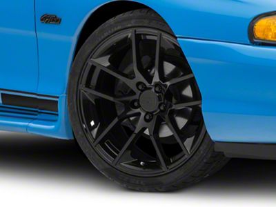 Magnetic Style Gloss Black Wheel; 19x8.5 (94-98 Mustang)