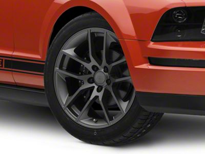 Magnetic Style Charcoal Wheel; 19x8.5; 30mm Offset (05-09 Mustang)