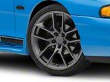 Magnetic Style Charcoal Wheel; 19x8.5; 30mm Offset (94-98 Mustang)