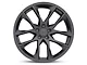 Magnetic Style Charcoal Wheel; Rear Only; 20x10 (15-23 Mustang GT, EcoBoost, V6)