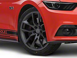 Magnetic Style Charcoal Wheel; 20x8.5; 30mm Offset (15-23 Mustang GT, EcoBoost, V6)
