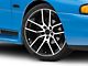 Magnetic Style Gloss Black Machined Wheel; 19x8.5 (94-98 Mustang)