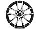Magnetic Style Gloss Black Machined Wheel; 19x8.5 (94-98 Mustang)