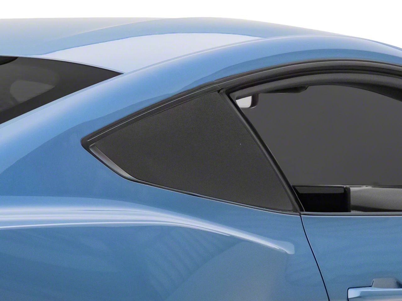 Mustang Quarter Window Covers & Decals 2024-2026