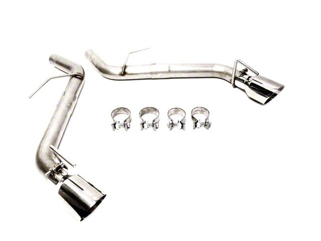 Muffler Delete Axle-Back Exhaust with Polished Tips (16-24 2.0L Camaro w/o NPP Dual Exhaust Mode)