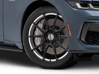PR193 Gloss Black Machined Wheel; 20x9; 30mm Offset (24-25 Mustang)