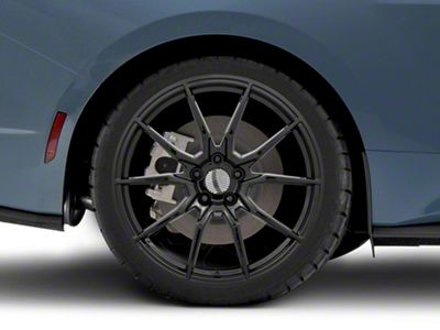 PR193 Gloss Black Wheel; Rear Only; 20x10; 40mm Offset (24-25 Mustang)