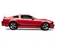 Rocker Stripes with Mustang GT Lettering; Black (2024 Mustang)