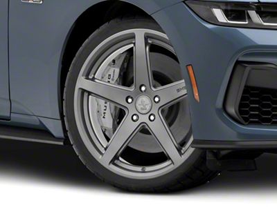 Shelby Style SB201 Charcoal Wheel; 20x9.5; 33mm Offset (24-25 Mustang)