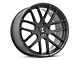Shelby Style SB202 Satin Black Wheel; Rear Only; 20x10.5 (2024 Mustang)