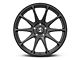 Shelby Style SB203 Satin Black Wheel; Rear Only; 20x10.5 (2024 Mustang)