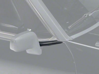 Door Reveal Molding Extension Kit (88-93 Mustang Convertible)