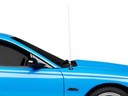 Fixed Stainless Steel Antenna; 30-Inch (79-98 Mustang)