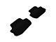 3D MAXpider KAGU Series All-Weather Custom Fit Rear Floor Liners; Black (10-15 Camaro)