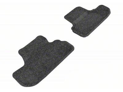 3D MAXpider Elegant Perfect Fit Carpet Rear Floor Liners; Black (08-10 Challenger)