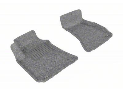 3D MAXpider KAGU Series All-Weather Custom Fit Front Floor Liners; Gray (08-10 Challenger)