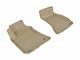 3D MAXpider KAGU Series All-Weather Custom Fit Front Floor Liners; Tan (08-10 Challenger)