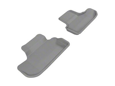 3D MAXpider KAGU Series All-Weather Custom Fit Rear Floor Liners; Gray (08-10 Challenger)