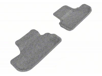 3D MAXpider KAGU Series All-Weather Custom Fit Rear Floor Liners; Gray (08-10 Challenger)