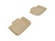 3D MAXpider KAGU Series All-Weather Custom Fit Rear Floor Liners; Tan (11-23 Charger)