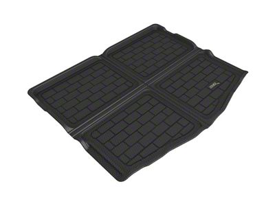 3D MAXpider KAGU Series All-Weather Custom Fit Rear Cargo Liner; Black (21-25 Mustang Mach-E)