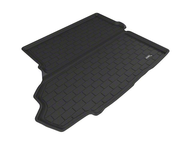 3D MAXpider KAGU Series All-Weather Custom Fit Cargo Liner; Black (15-23 Mustang w/ Subwoofer)