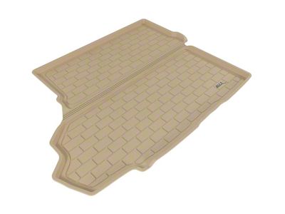3D MAXpider KAGU Series All-Weather Custom Fit Cargo Liner; Tan (15-23 Mustang w/ Subwoofer)