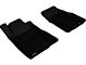 3D MAXpider KAGU Series All-Weather Custom Fit Front Floor Liners; Black (05-09 Mustang)