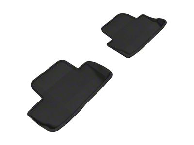 3D MAXpider KAGU Series All-Weather Custom Fit Rear Floor Liners; Gray (05-14 Mustang)