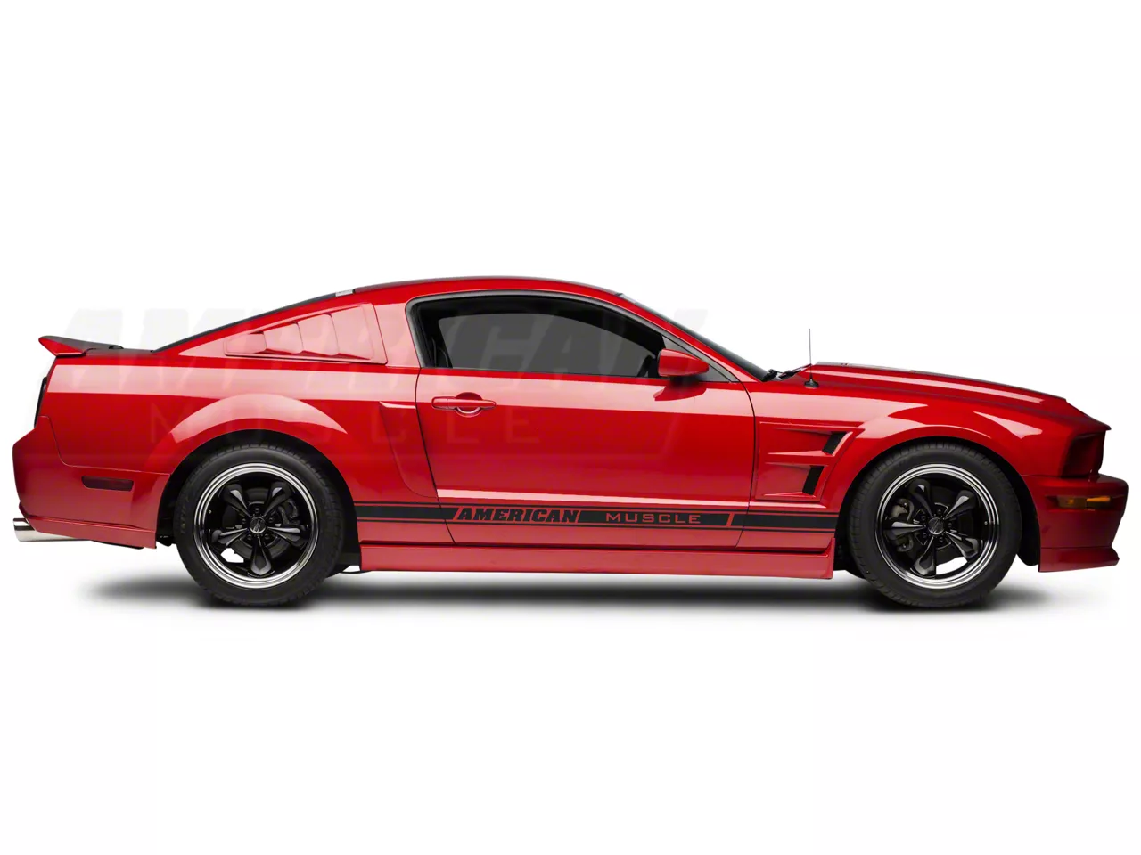 Mustang Fender Vents; Unpainted (05-09 Mustang) - Free Shipping