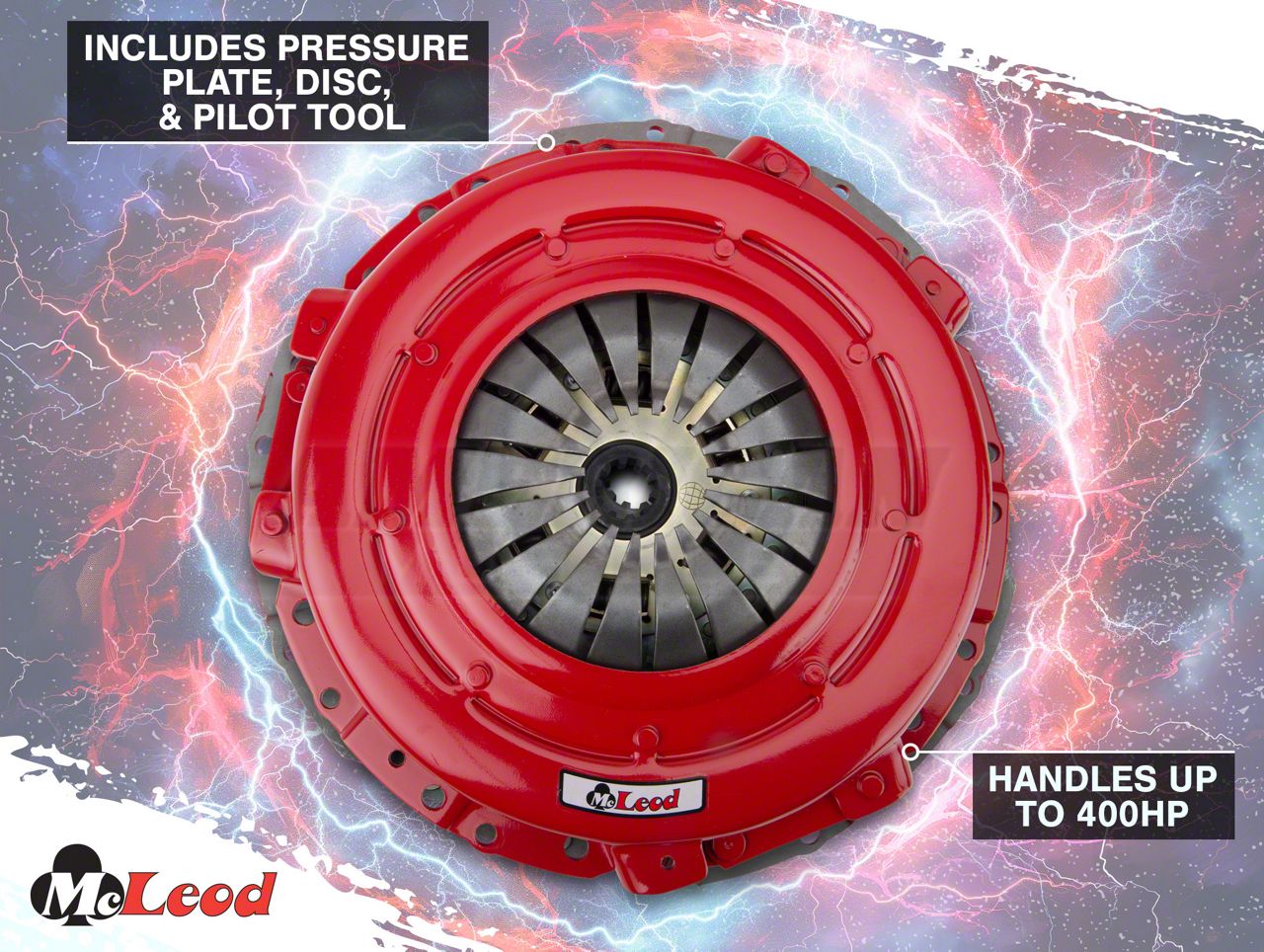 メンテナンス mochi McLeod Mustang Street Pro Organic Clutch Kit; 23-Spline