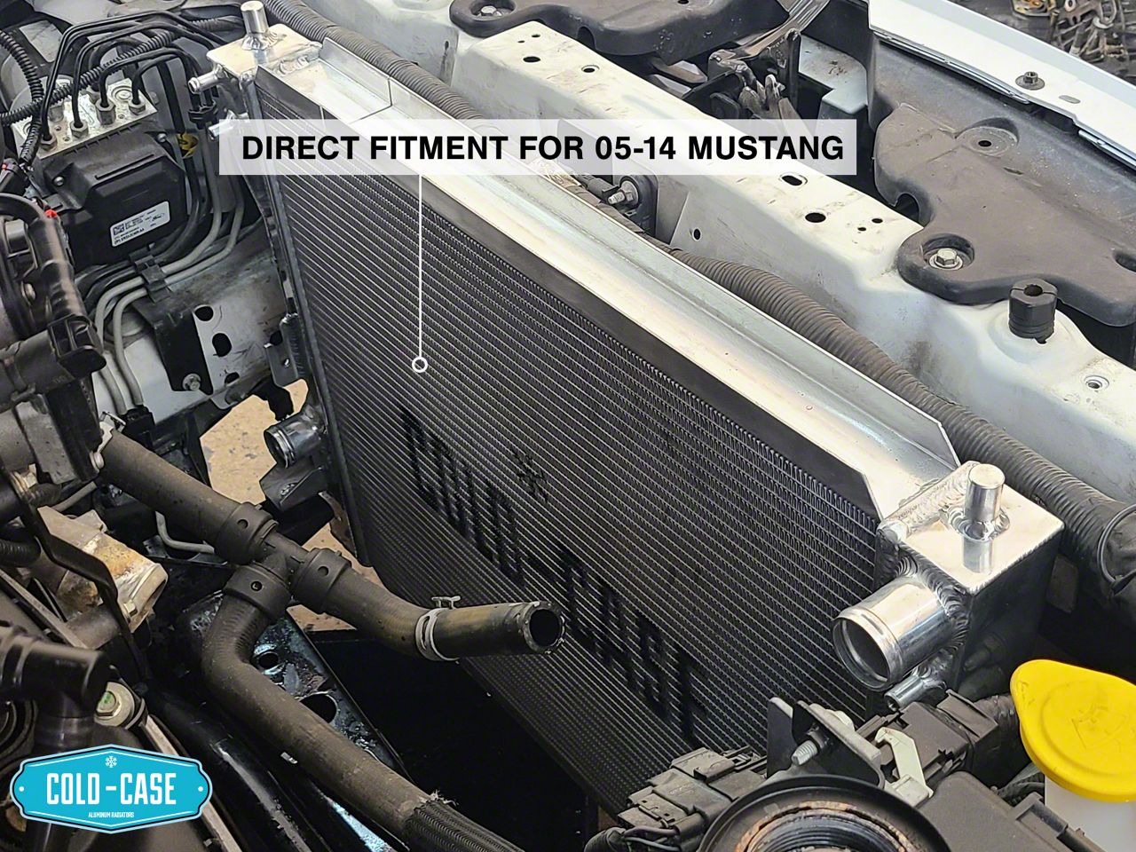 Cold Case Radiators 05-14 Mustang Radiator