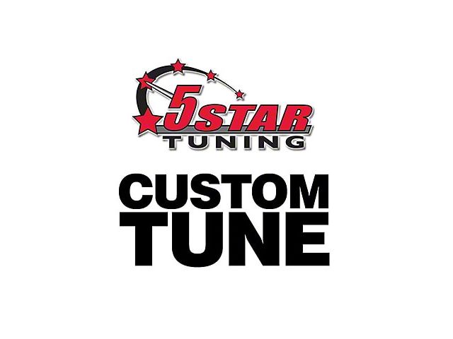 5 Star 2 Custom Tunes; Tuner Sold Separately (10-12 Mustang GT500)