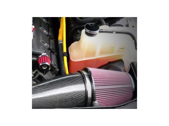 Hammer Cold Air Intake with Oiled Filter for 80 to 87mm Throttle Bodies; Carbon Fiber (09-23 5.7L HEMI Challenger)
