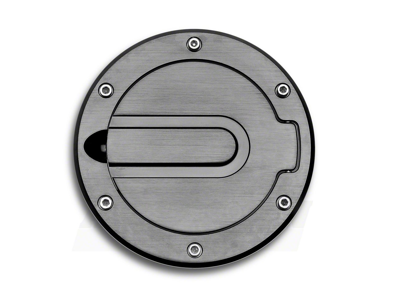 SHR Mustang Fuel Door; Black 5006-B (94-04 Mustang) - Free