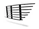 Modern Billet Grille with Pony Cutout; Black (94-98 Mustang)