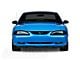 SpeedForm Headlight Covers; Smoked (94-98 Mustang)