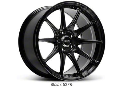 527R Black Wheel; 19x8.5; 35mm Offset (94-98 Mustang)