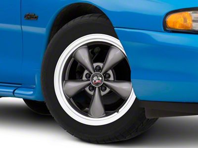 Copperhead Bullitt Style Anthracite Wheel; 17x8; 29.5mm Offset (94-98 Mustang)