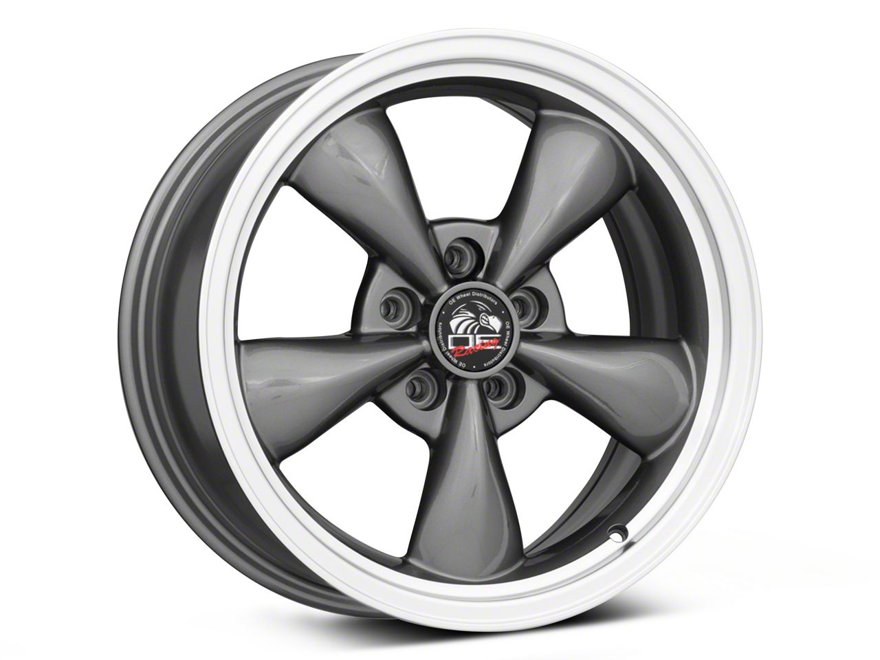 Copperhead Mustang Bullitt Style Anthracite Wheel; 17x8