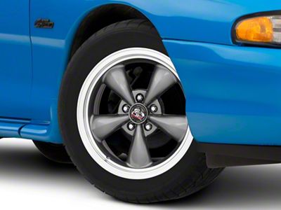 Copperhead Bullitt Style Anthracite Wheel; 17x9 (94-98 Mustang)