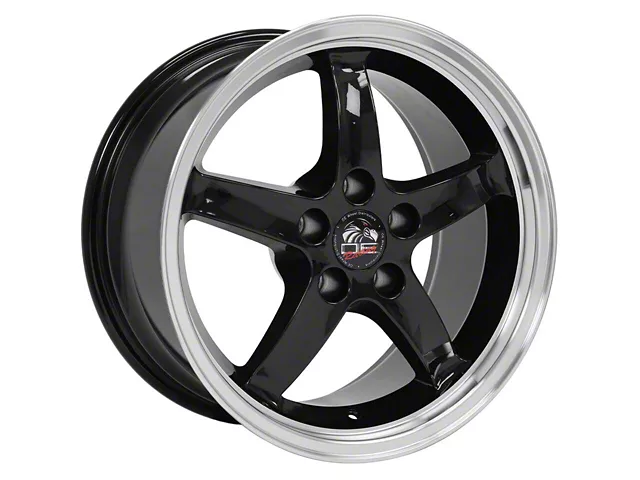 FR04 Black Wheel; 17x9 (94-98 Mustang)