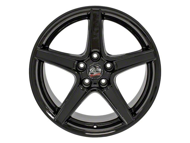 FR06B Black Wheel; Rear Only; 18x10 (94-98 Mustang)