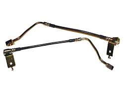 J&M Stainless Steel Teflon Brake Lines; Rear (96-98 Mustang GT, Cobra)