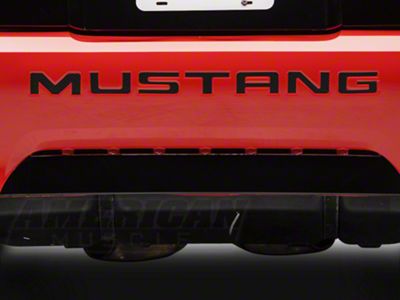 Bumper Insert Letters; Carbon Fiber (99-04 Mustang GT, V6, Mach 1; 1999 Mustang Cobra)